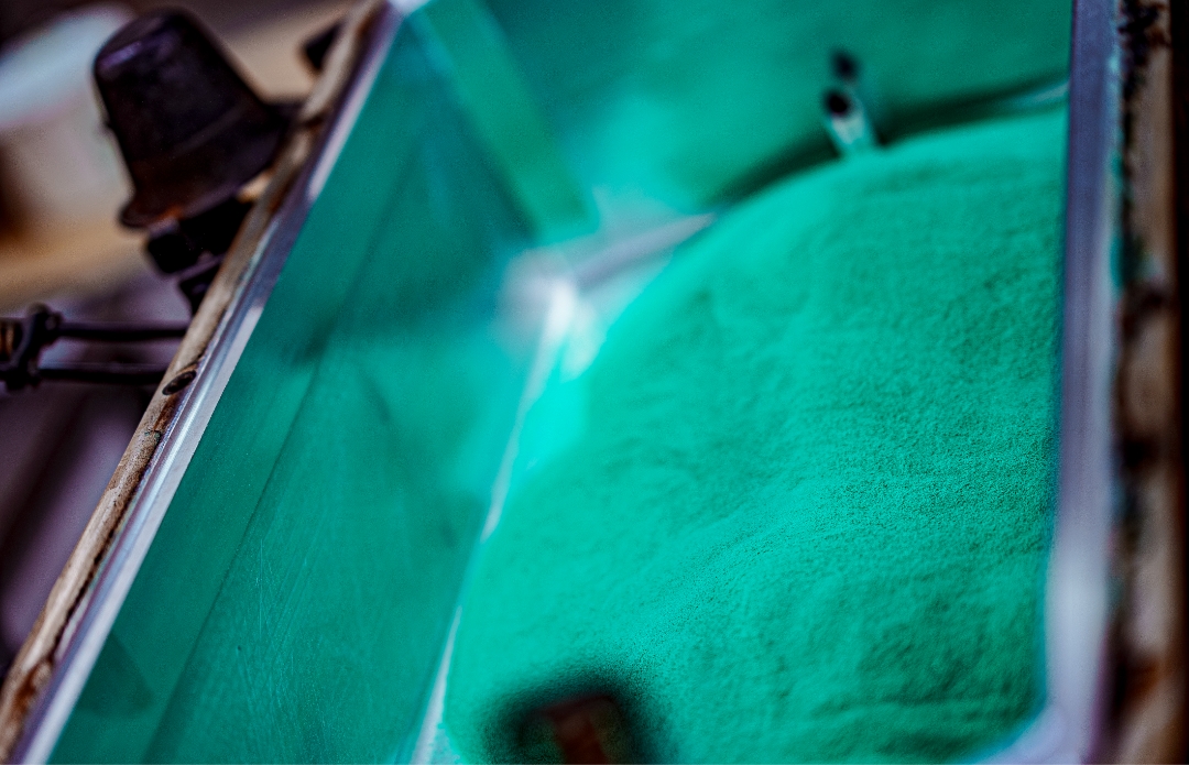 Kunststofpoeder rotatiegieten