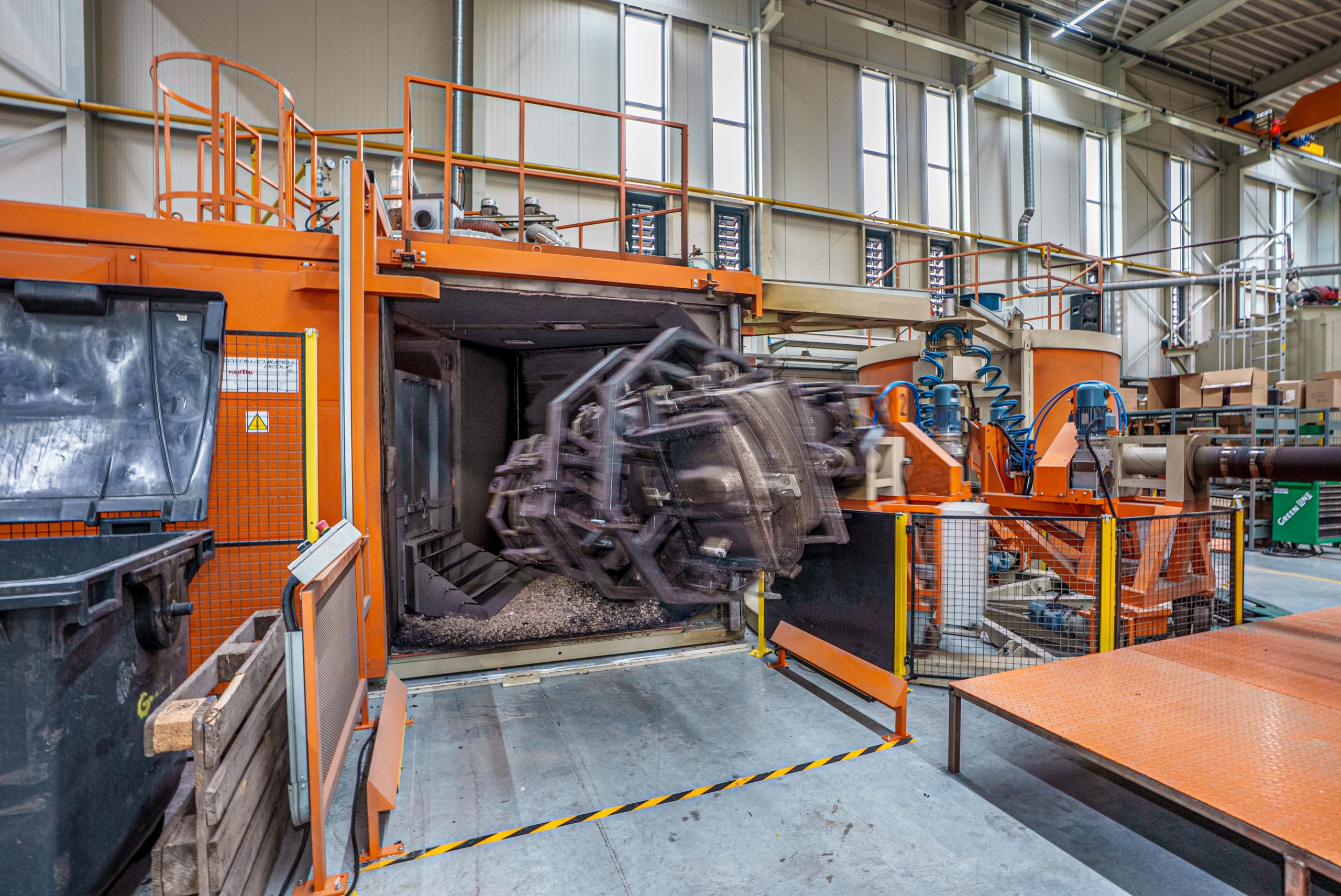 Matrijs gaat de oven in