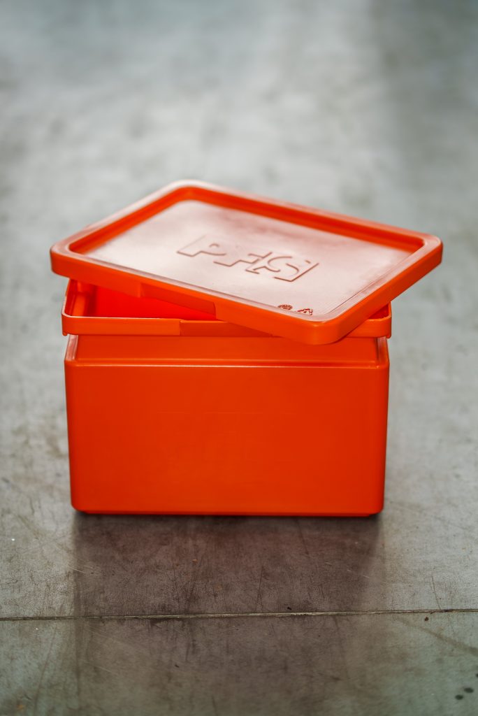 Opbergkist lasapparatuur foto